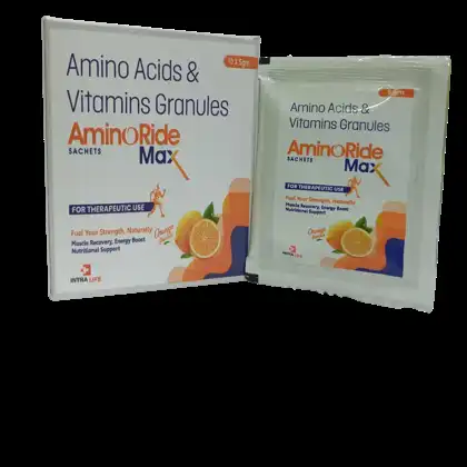 AMINORIDE-MAX SACHET official Intra Life product image