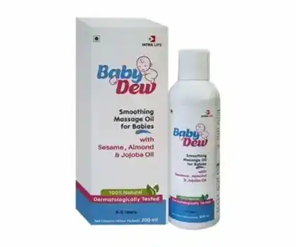 BABY-DEW MASSAGE OIL official product image