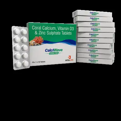 CALCIWAVE-CORAL-500 TABS official Intra Life product image