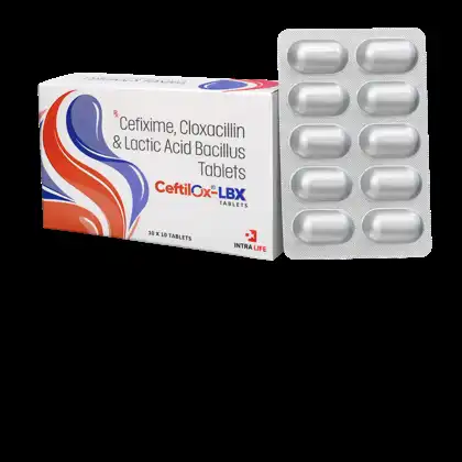 CEFTILOX-LBX TABS official Intra Life product image