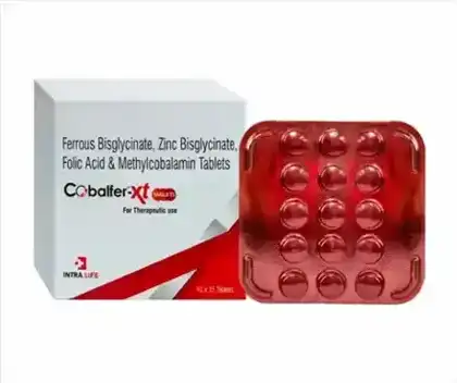 COBALFER-XT Tabs. official Intra Life product image