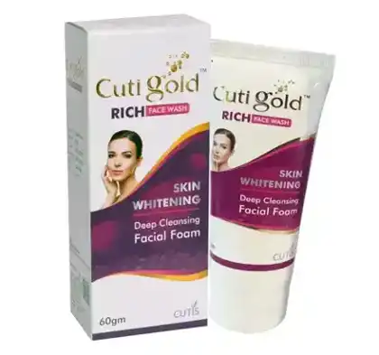 CUTI GOLD RICH Face Wash official Intra Life product image