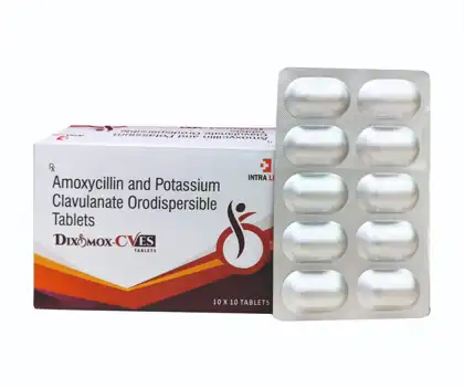 DIXOMOX-CV ES TABLETS official Intra Life product image