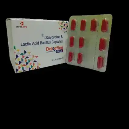 DOXOFINE-100 LB CAPS official Intra Life product image