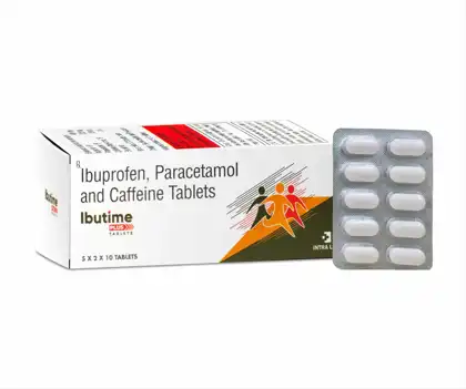IBUTIME PLUS TABLETS official Intra Life product image