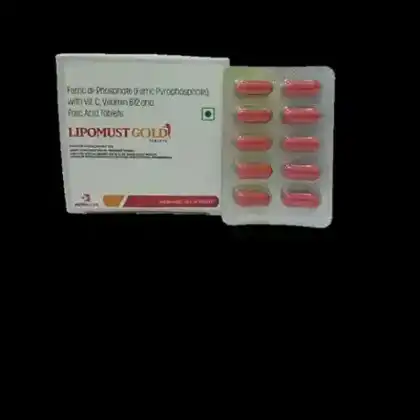LIPOMUST GOLD TAB official Intra Life product image