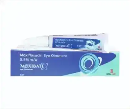 MOXIBATE EYE OINTMENT official Intra Life product image