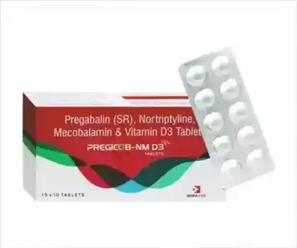 PREGICOB-NM-D3 TABLET official Intra Life product image