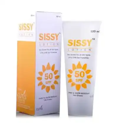 SISSY Sunscreen Lotion official Intra Life product image