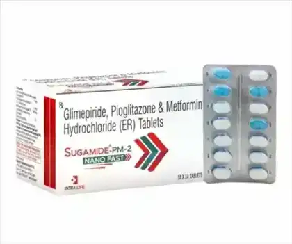 SUGAMIDE-PM-2 NANO FAST Tabs official Intra Life product image