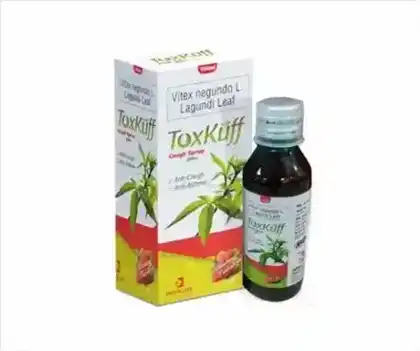 TOXKUFF COUGH SYRUP official Intra Life product image