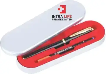 INTRA LIFE ROLLER PEN BLACK - Intra Life promotional gift