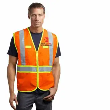 ORANGE SAFETY JACKET - Intra Life promotional gift