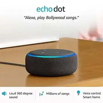 SMART SPEAKER WITH ALEXA (BLACK - Intra Life promotional gift