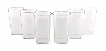 STYLISH JUICE GLASS 6 PCS SET - Intra Life promotional gift