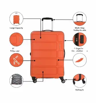 American Tourist Suitcase (69 CM) - Intra Life promotional gift