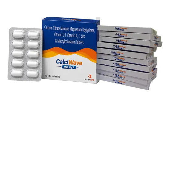 Calciwave-Mg-K27 Tabs Tab - Calcium Citrate Maleate by Intra Life