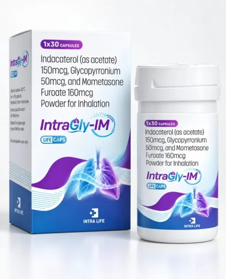 Intragly-Im Life Caps Caps - Indacaterol by Intra Life