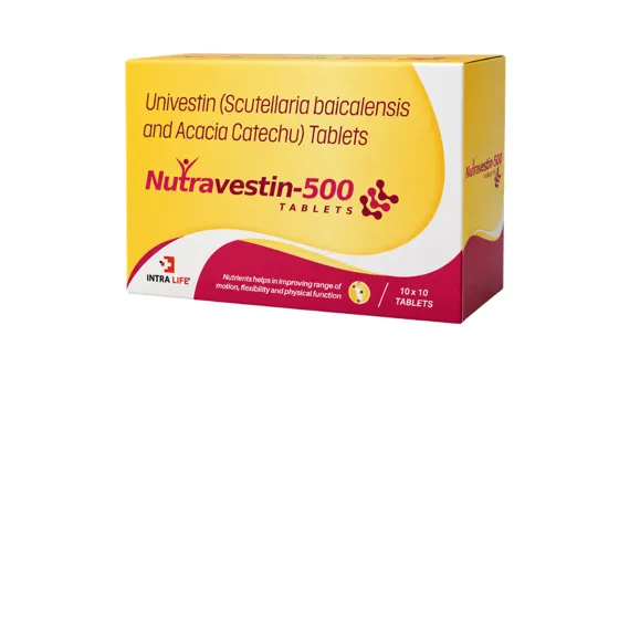 Nutravestin-500 Tablet tab - Univestin by Intra Life