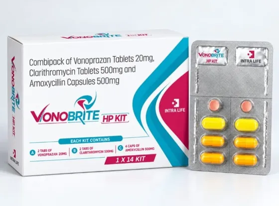 Vonobrite Hp Kit kit - tabs of Vonoprazan by Intra Life